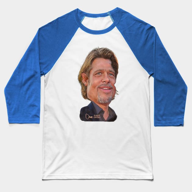 Best goodlooking actor of the world Baseball T-Shirt by Henry Drae